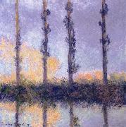 Claude Monet Four Trees Sweden oil painting artist